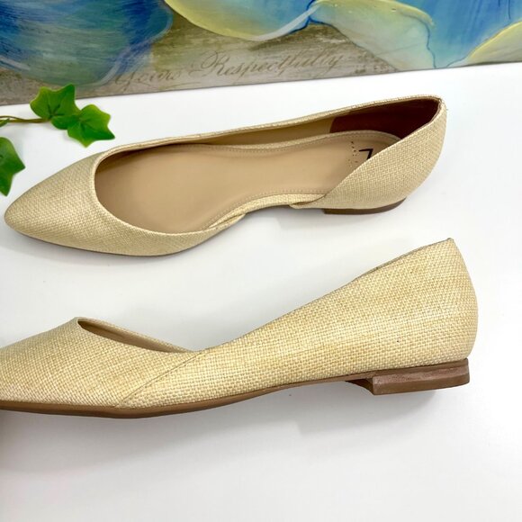 Marc Fisher LTD Women's Sunny Ballet Flat in Light Natural 7 - Picture 7 of 12